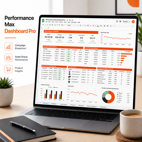 Performance Max Dashboard Pro