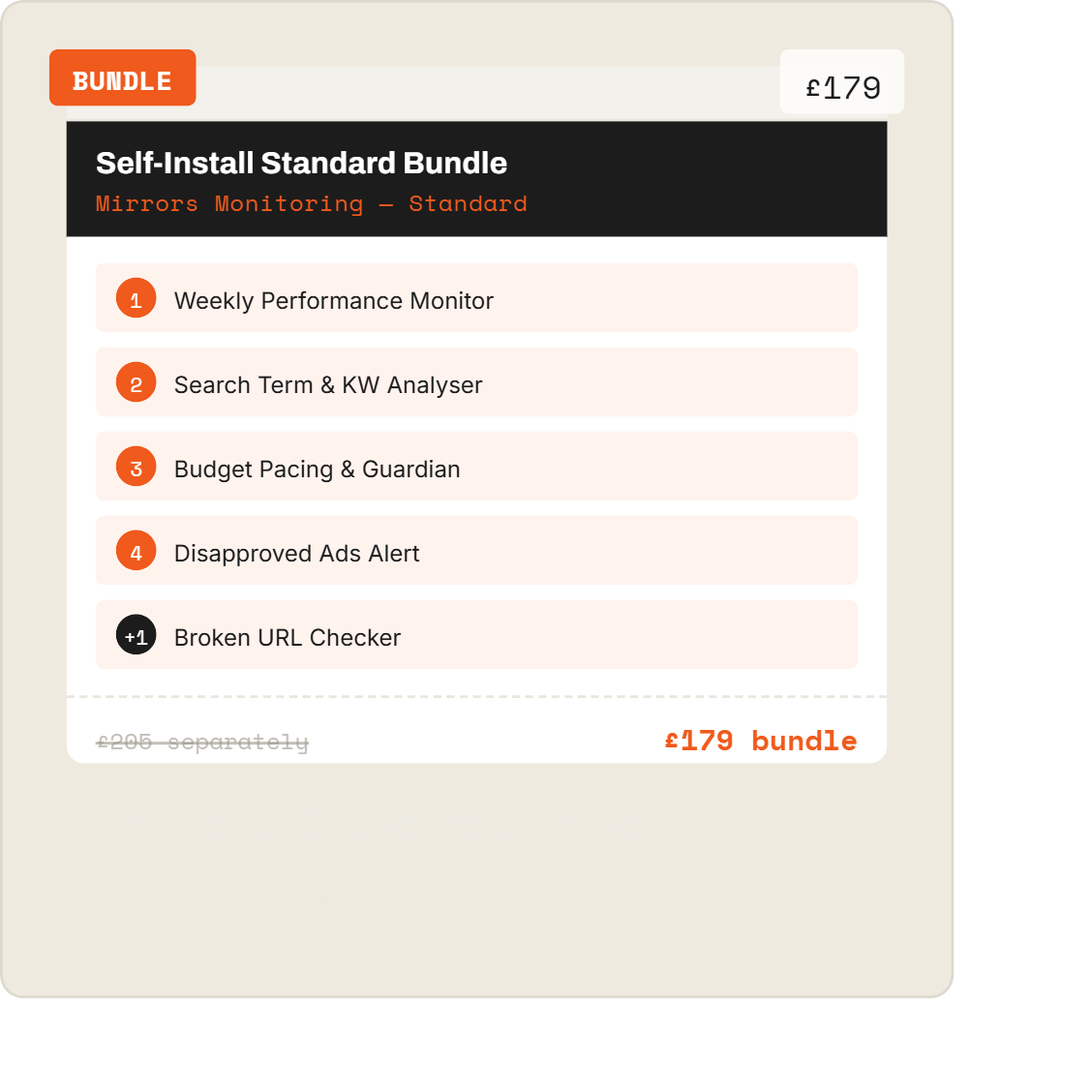 Self-Install Standard Bundle